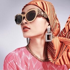 Versace Women's Brown Sunglasses